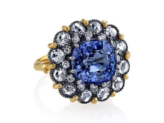 Arman Sarkisyan - Sapphire cake ring