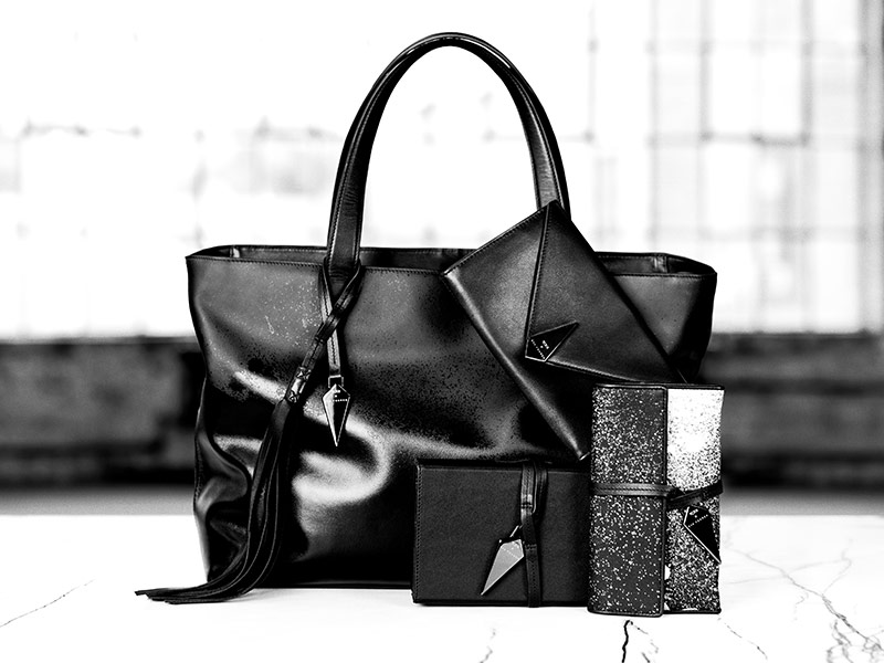 Tumi eva fehren bags leather black wallet