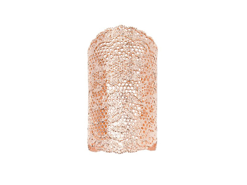 Aurélie Bidermann Vintage lace cuff dipped in 18k rose gold