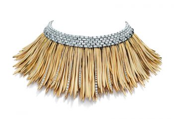 Tiffany & Co. - Blue Book Collection - The Art of the Wild necklace mounted on gold and platinum