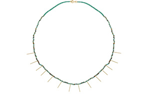 Rivka Nahmias Choker Turquoise gold