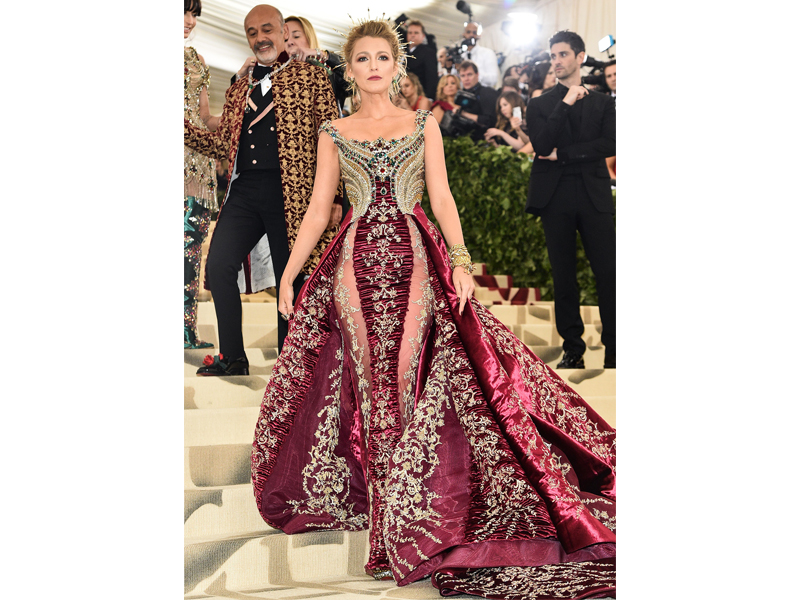 Blake Lively met Gala 2018 wearing Loraine Schwartz Jewelry