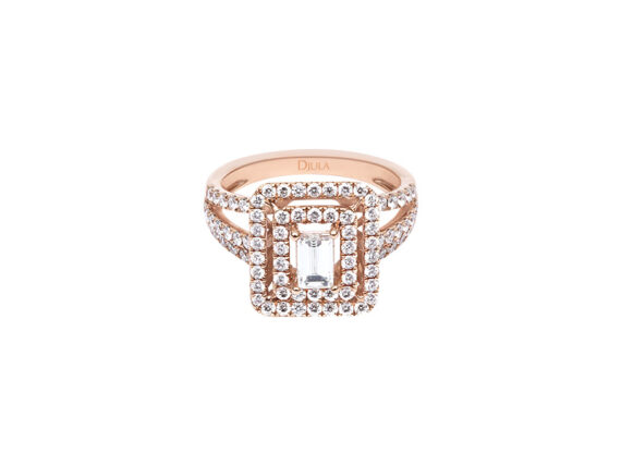 Djula IZÉE GOLD AND DIAMONDS RING