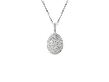 Emotion White Diamond Pendant