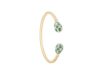 Palais Tsarskoye Selo Turquoise Open-set Bangle