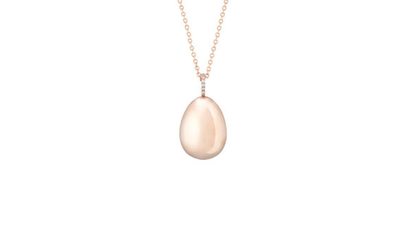 Fabergé - Simple rose gold pendant