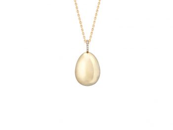 Simple Yellow Gold Pendant