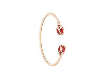 Palais Yelagin Red Open-set Bangle