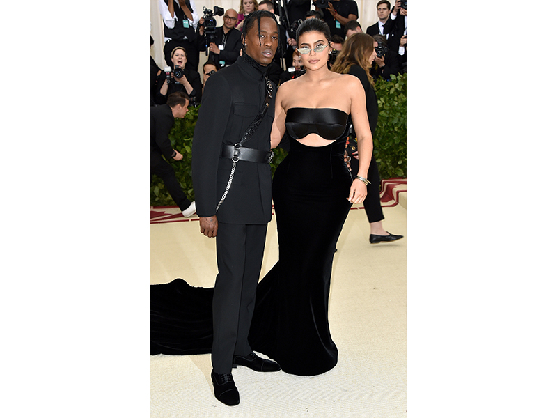 Kylie Jenner and Travis Scott Met Gala 2018 wearing Chopard Jewels