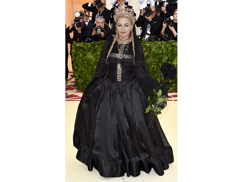 Madonna Met Gala 2018 Wearing Lana Jewelry and Narcisa Pheres Jewelry