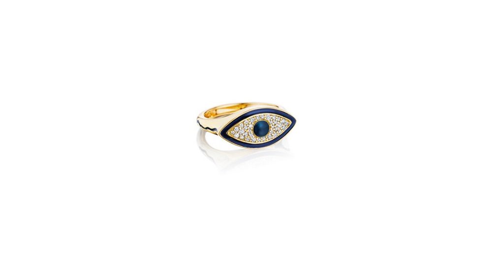 Evil Eye Signet ring