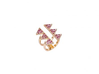 Golden Hollow ring