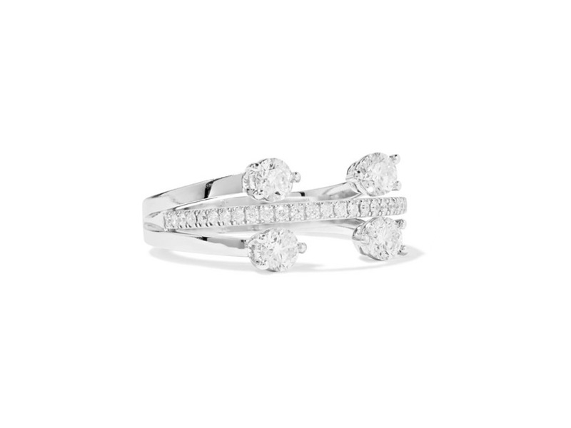 Delfina Delettrez - White gold ring set with diamonds