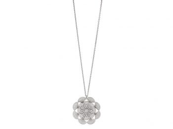Blossom large filigree necklace