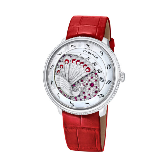 Fabergé Lady Compliquée Peacock Ruby watch