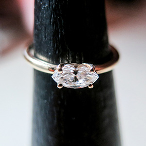 Rivka Nahmias Marquise Diamond Ring