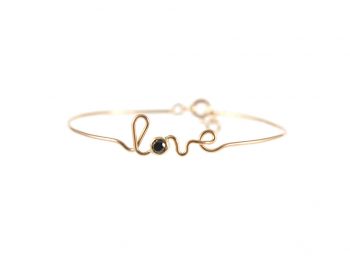 Love rose gold bracelet