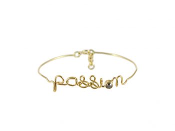 Passion yellow gold bracelet