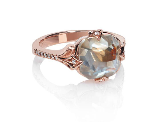 Catherine Angiel Inverted grey Diamond ring