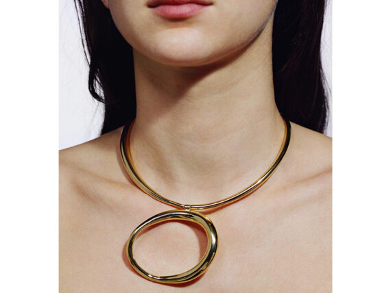 Charlotte Chesnais Gold & silver Koi necklace 