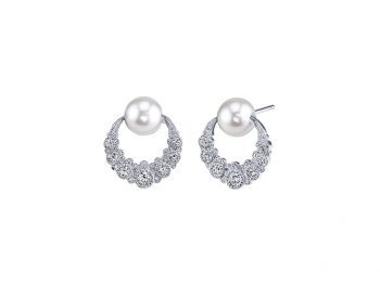Orbiting Moon Earrings