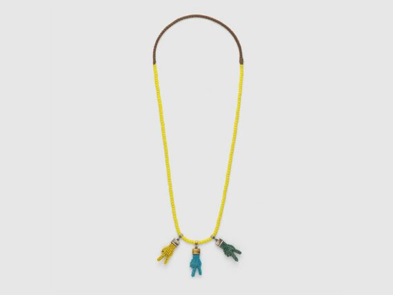 Gucci Necklace with hand pendants mounted on metal ~ USD$ 830