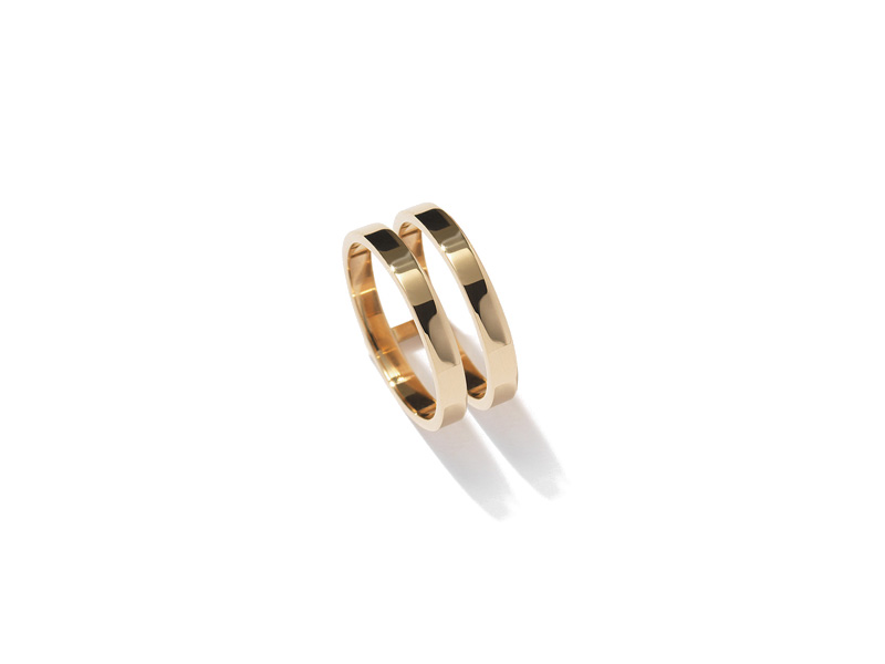 Repossi Berber Ring mounted on rose gold