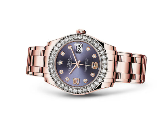 Rolex Pearlmaster 39 - Oyster, 39mm, Everose gold and diamonds 