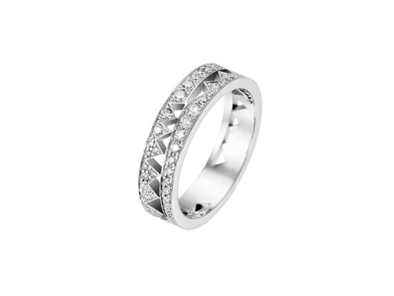 Akillis Capture-Moi Collection - Ring mounted on white gold set with diamonds