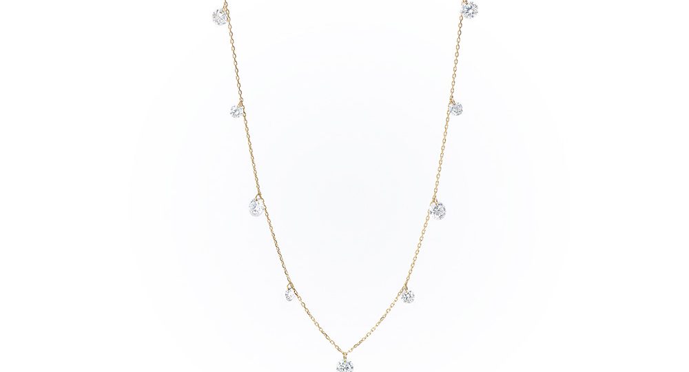 Danaé nine diamonds necklace