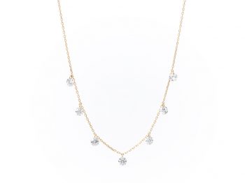 Danaé seven diamonds necklace
