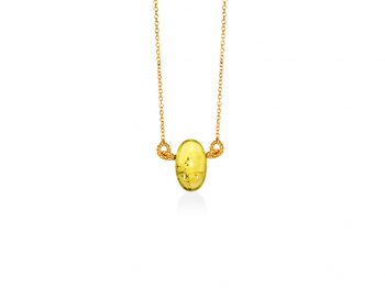 Candy pendant with tourmaline