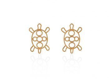Turtle earring studs