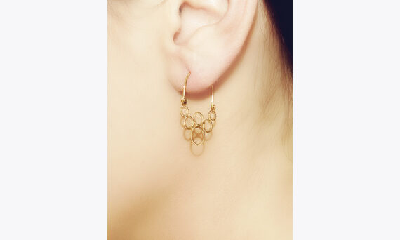 Christina Soubli Tiny hoop earrings