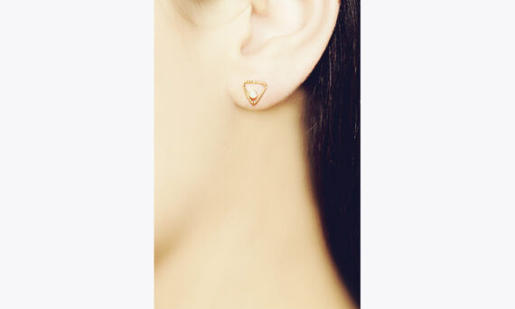 Christina Soubli Triangle earring studs