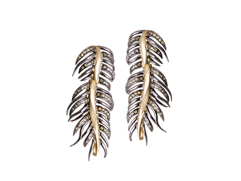 Gaelle Khouri Leaves Earrings