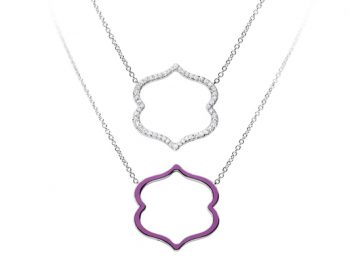 Silhouette Chakra Ajna Necklace 32 mm