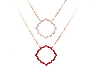Silhouette Chakra Swadhistana Necklace 32 mm
