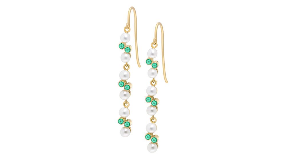 Eternal Kô emerald earrings