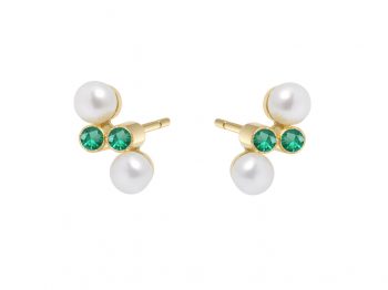Eternal Kô emerald studs