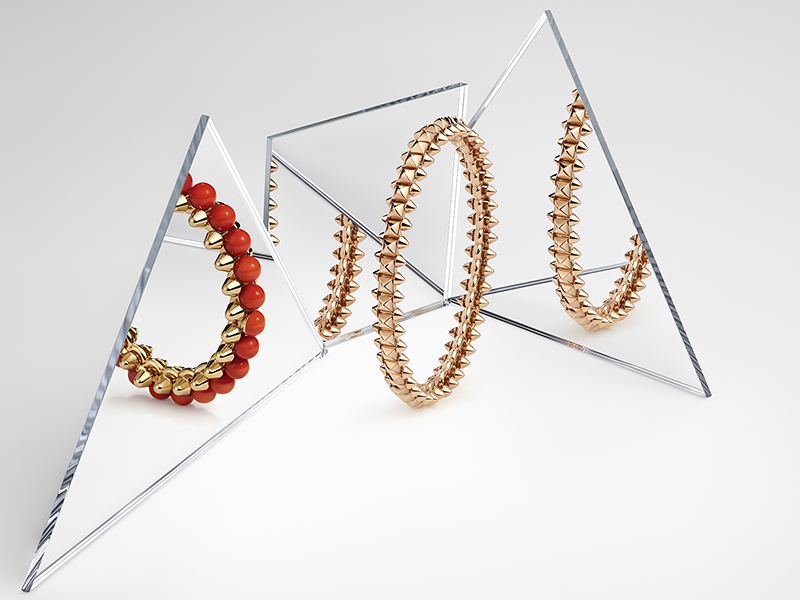 Cartier - Bracelets issus de la collection Clash 