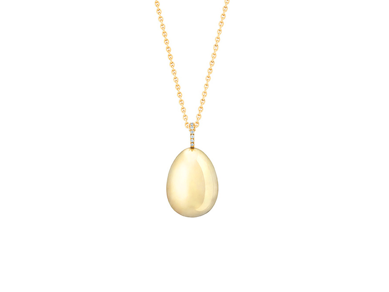 Fabergé - Simple Yellow Gold Pendant available online on the eye of jewelry store