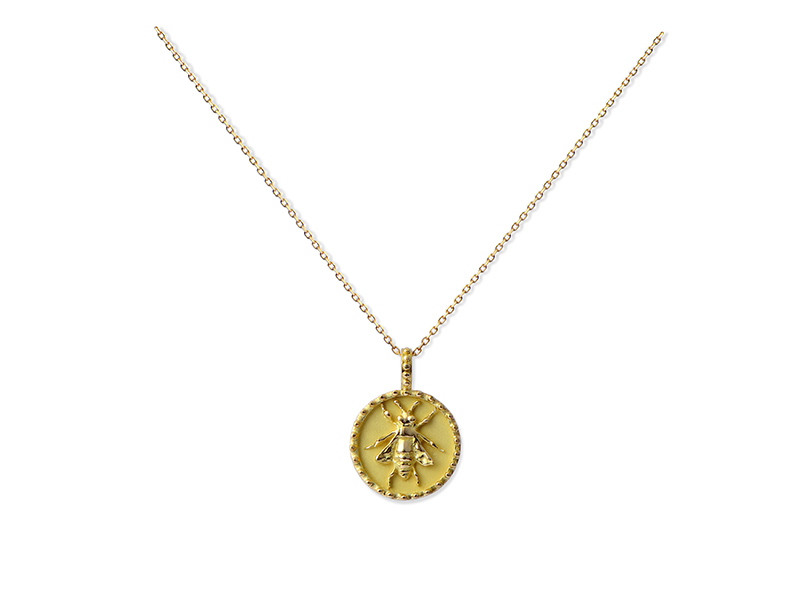 Tabbah - Médaille phénicienne Abeille en or jaune