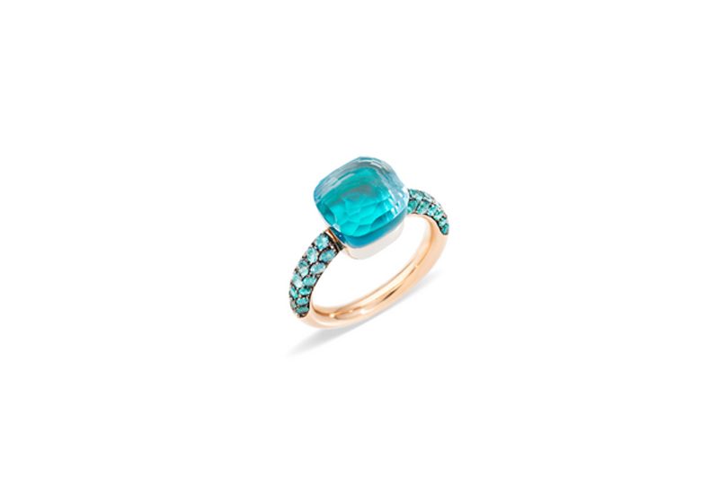 Pomellato - Bague Nudo Deep Blue