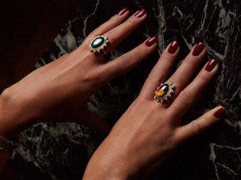 The piece of jewelry of the day: the Athina ring by Nomad Jewels