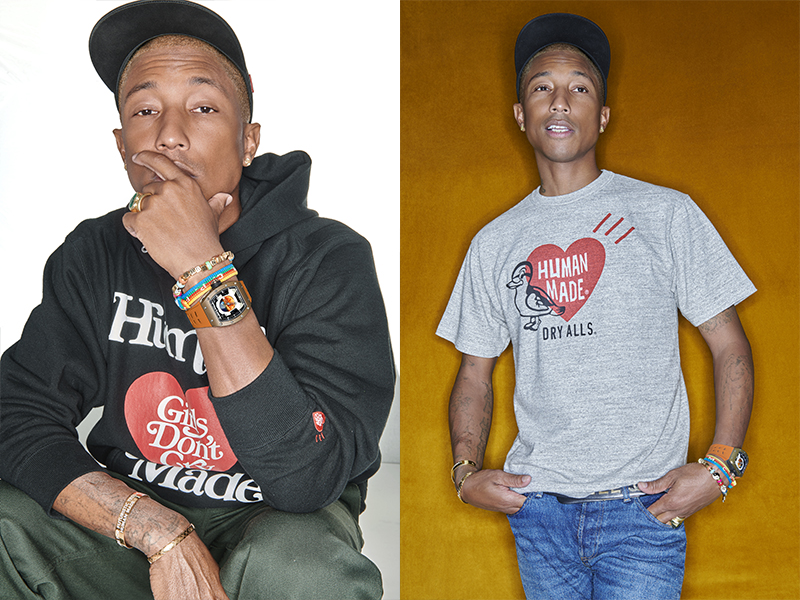 Pharrell Williams Rocks an Bonkers Richard Mille at His Debut LV