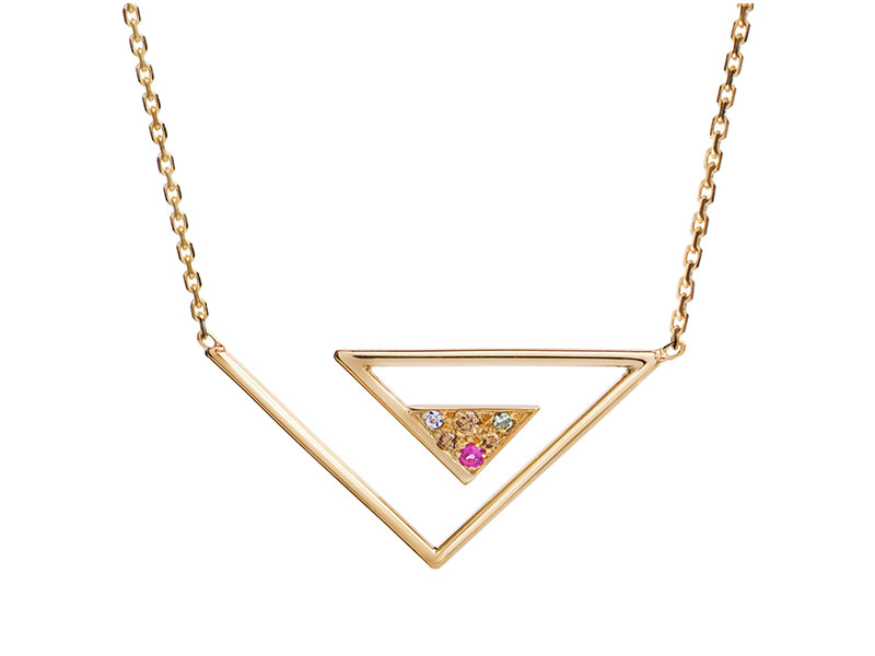 Flav Paris - Necklace Vertige au Printemps available on the eye of jewelry shop