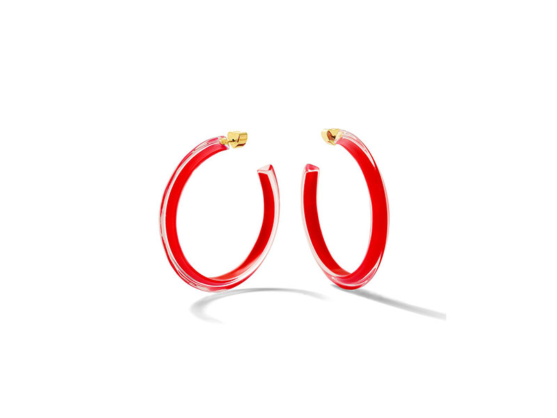 Alison Lou - Fall Medium Jelly Hoops