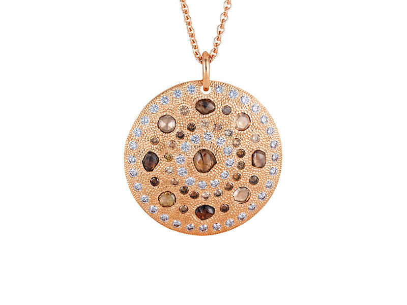 De Beers - Talisman Rose Gold Large Medaillon