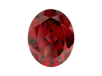 An intense color for the January birthstone! 